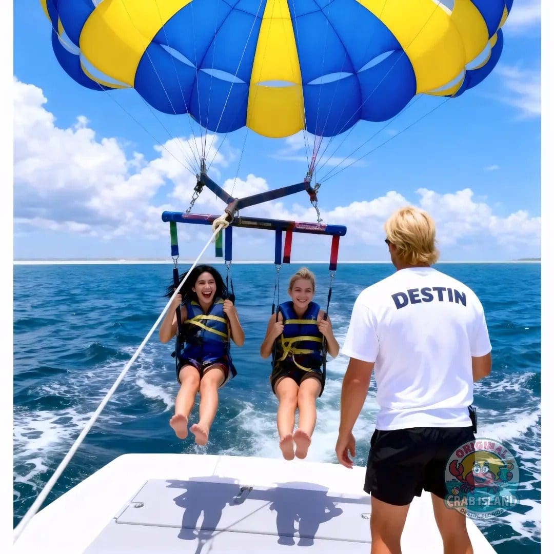 Crab Island Parasailing