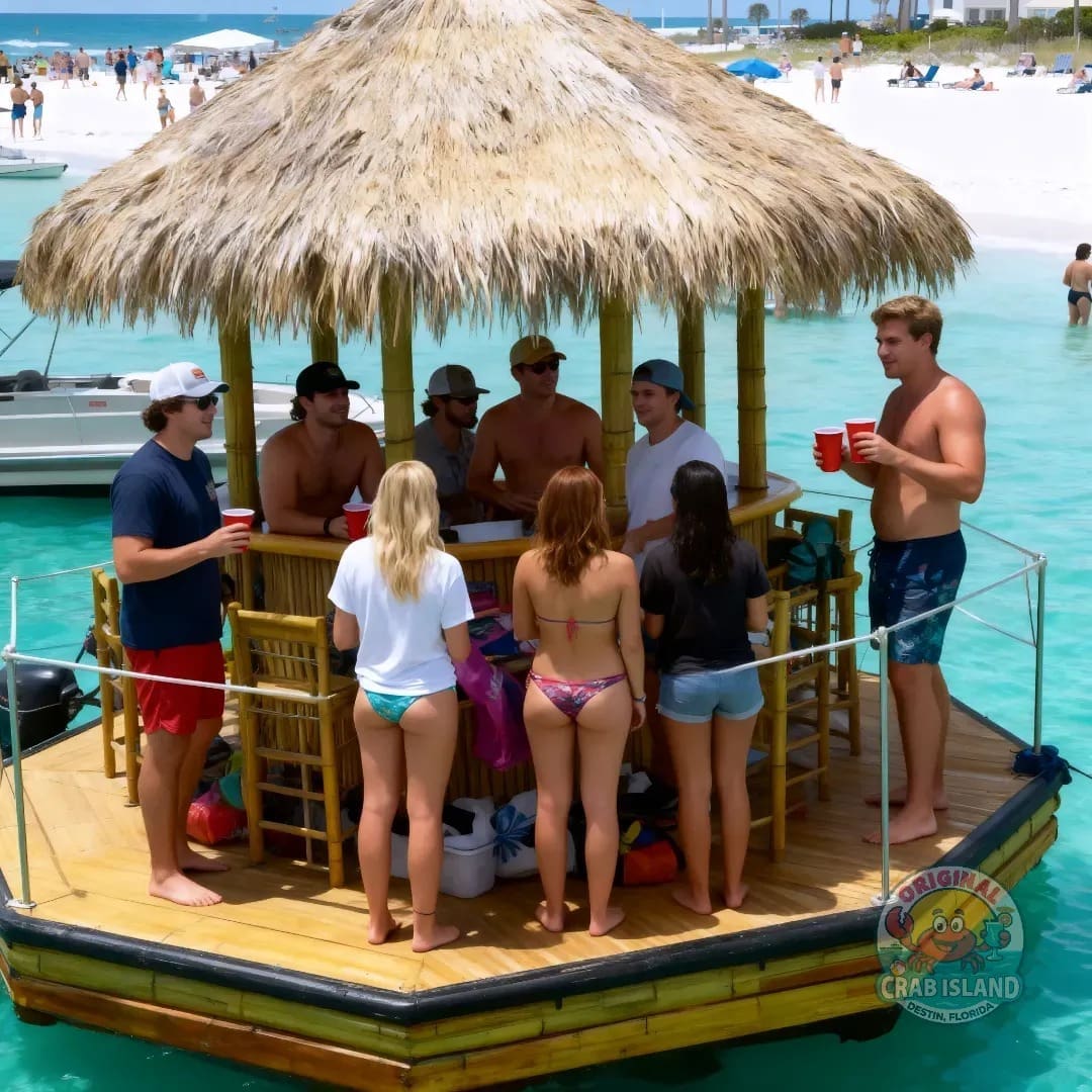 Crab Island Tiki rentals