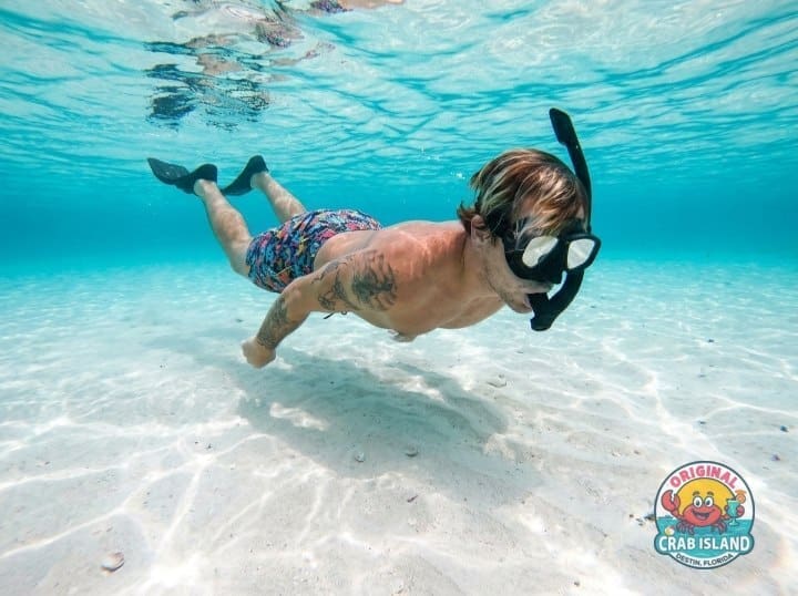 Original Crab Island Snorkeling - Destin, Florida 