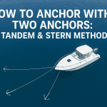 How To Anchor With Two Anchors: V, Tandem & Stern Methods