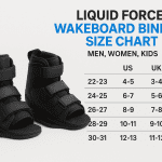 Liquid Force Wakeboard Binding Size Chart: Men, Women, Kids