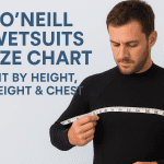 O'Neill Wetsuits Size Chart: Fit By Height, Weight & Chest