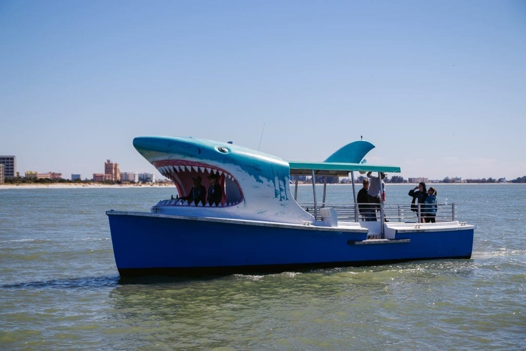 Crab Island Shark Boat