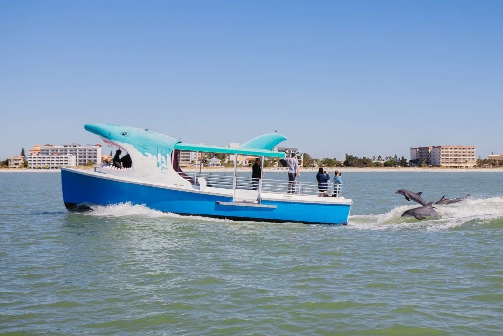 Crab Island the Shark Boat Dolphin Cruises